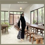 MY PEACE Instant Hijab – BLACK ดำ
