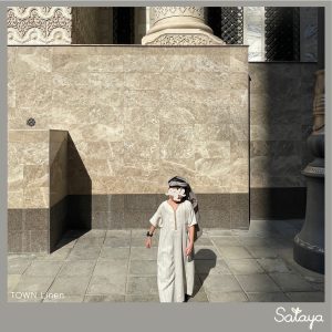 Sataya X MUSLEENA - ROADTRIP Kid's Thobe (Limited Edition)